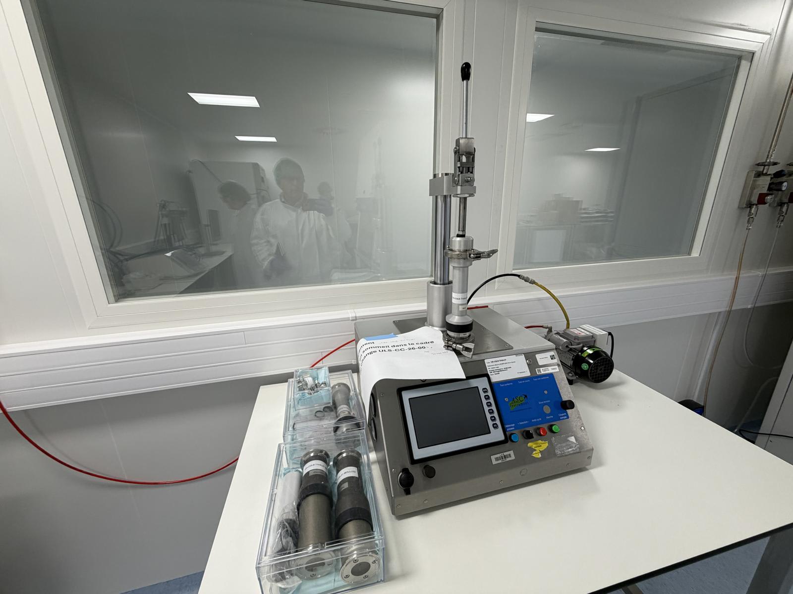 Integrity/Leak Test for Vials ASC Instrument