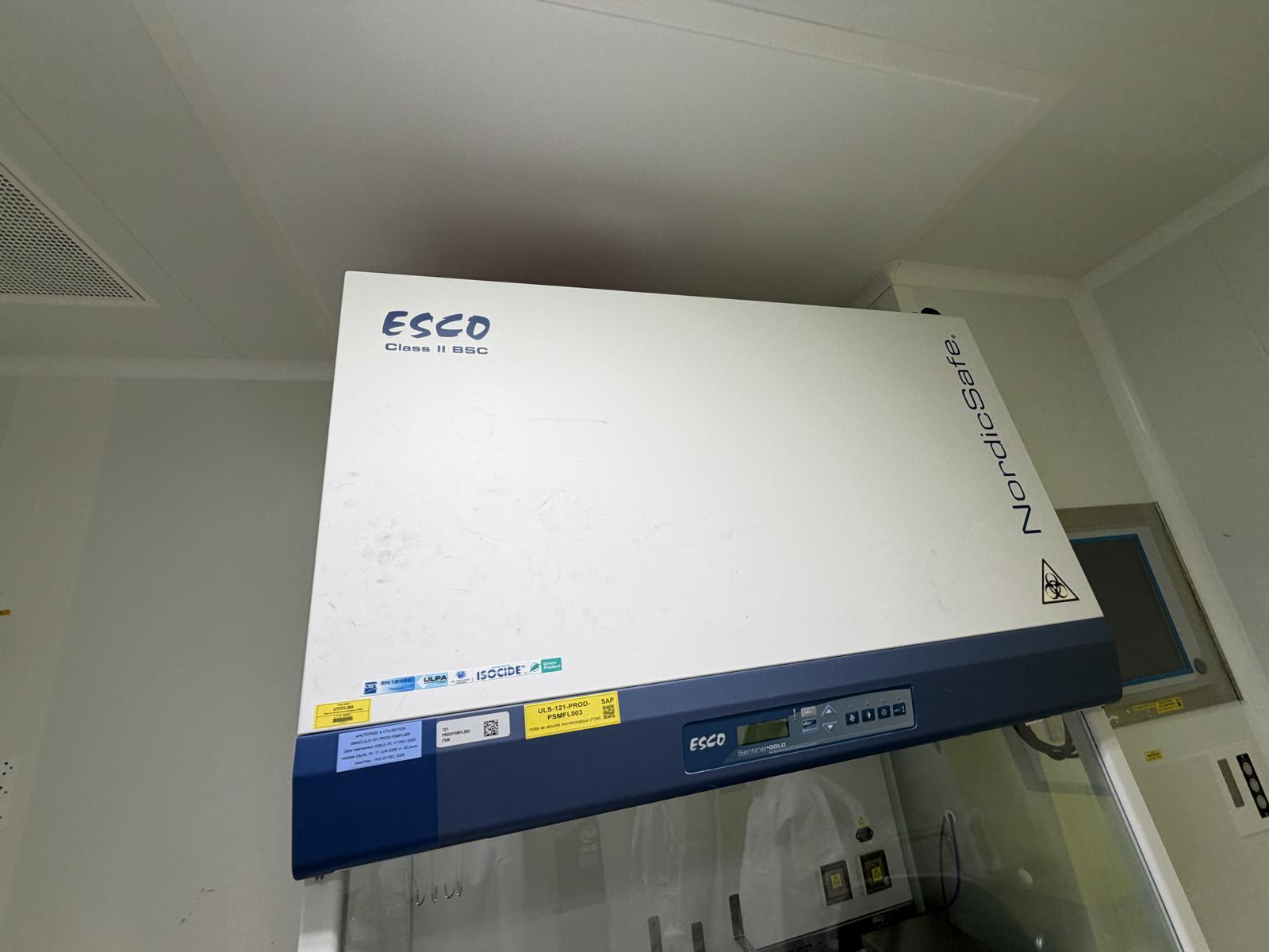 Biosafety Cabinet ESCO NordicSafe | 2014
