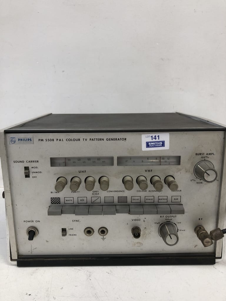 PHILIPS COLOUR TV PATTERN GENERATOR — NZ auction result
