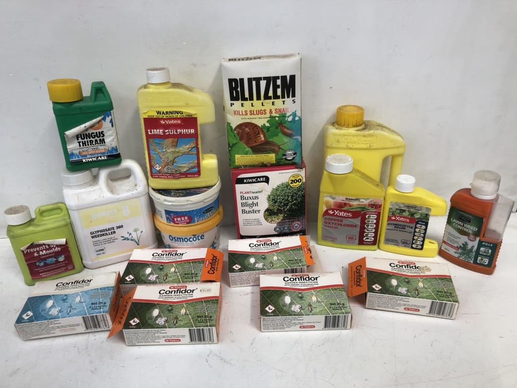 ASSORTED GARDEN CHEMICALS — NZ auction result