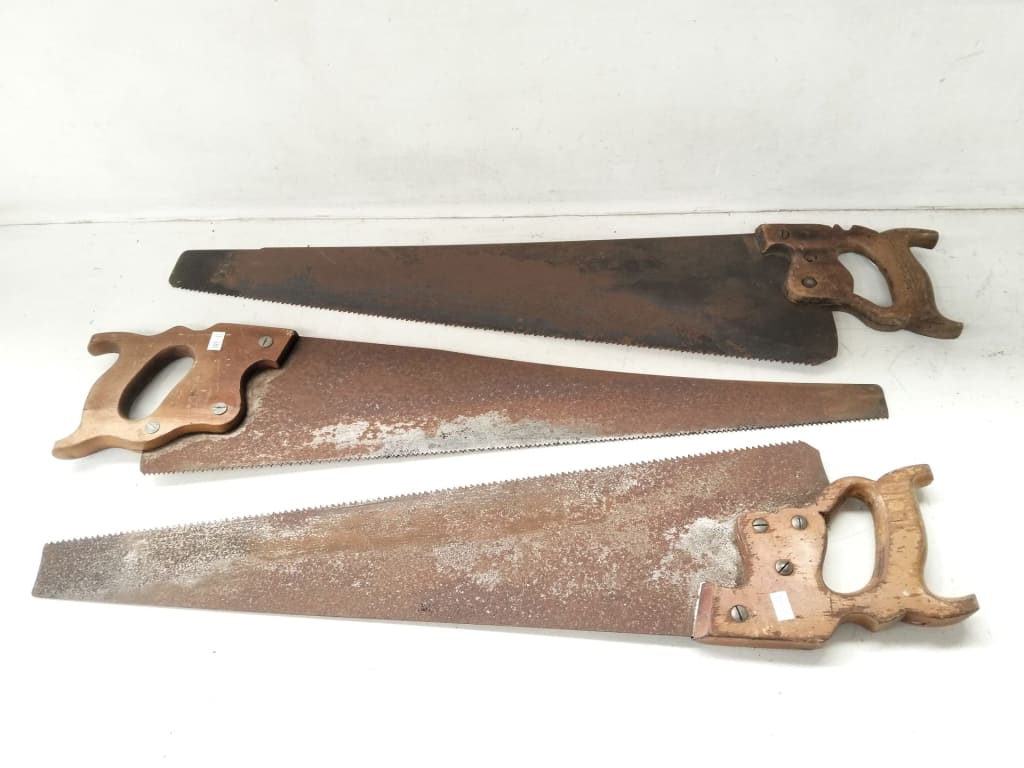 3 HANDSAWS — NZ auction result