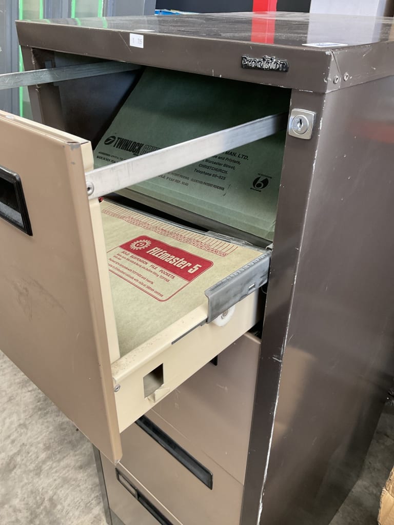 4 DRAWER FILING CABINET — NZ auction result