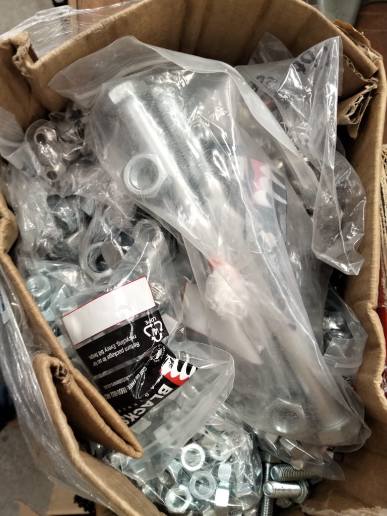 CTN OF ASSORTED BOLTS — NZ auction result