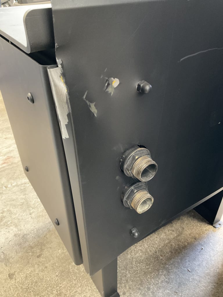 WOODMAN WETBACK FIRE RANGE &amp; FLUE — NZ auction result