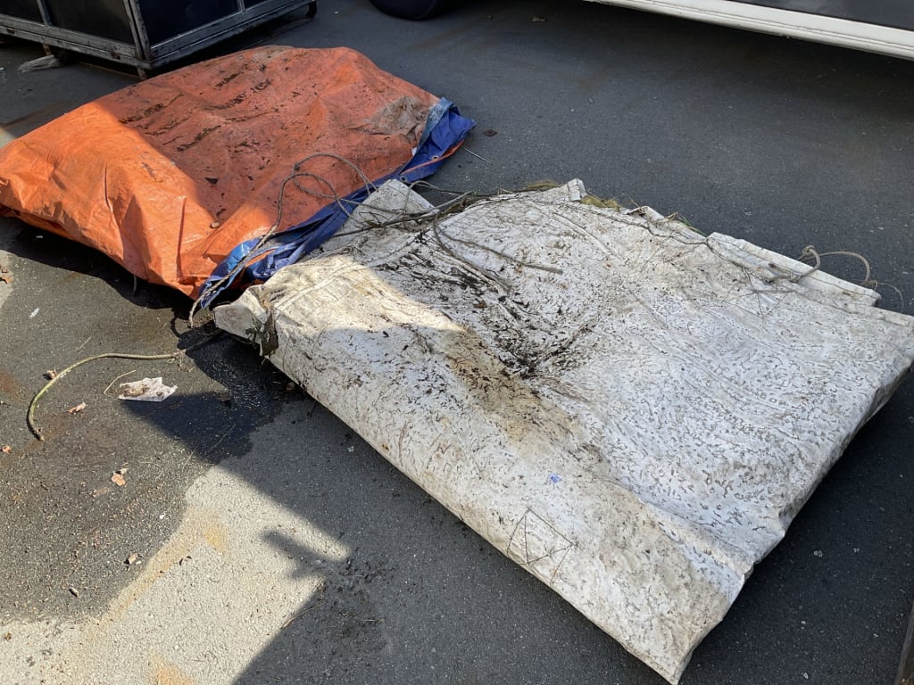 2 LARGE TARPS — NZ auction result