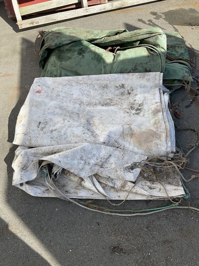 2 LARGE TARPS — NZ auction result