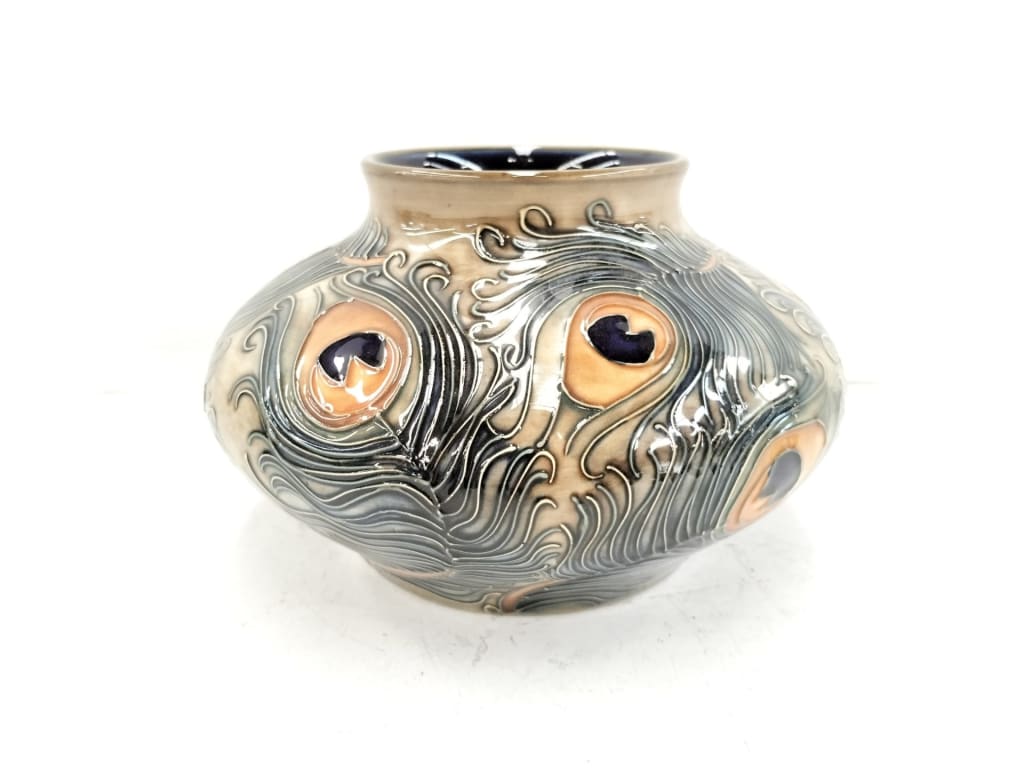 BULBOUS MOORCROFT PHOENIX PATTERN VASE — NZ auction result