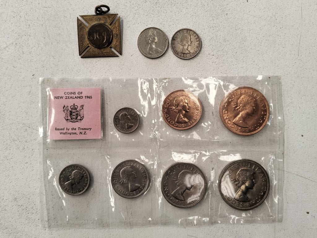 NEW ZEALAND 1965 COIN SET — NZ auction result
