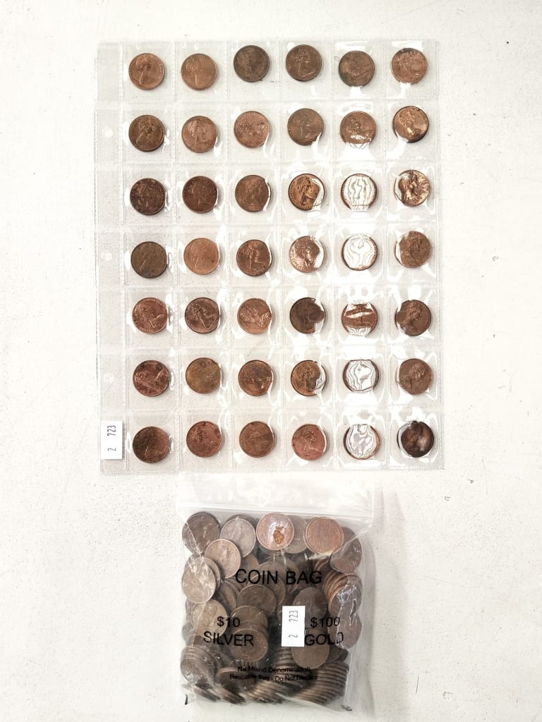 COIN COLLECTION — NZ auction result
