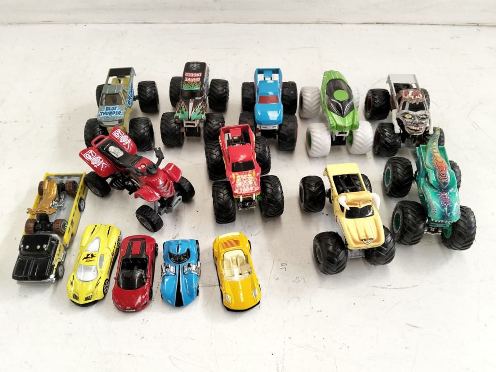 COLLECTION OF TOY CARS AND MONSTER TRUCKS — NZ auction result