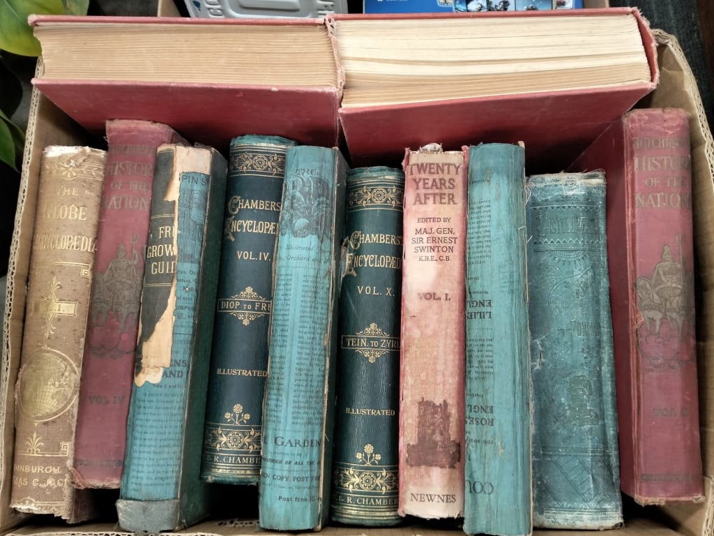 CARTON OF VINTAGE BOOKS — NZ auction result