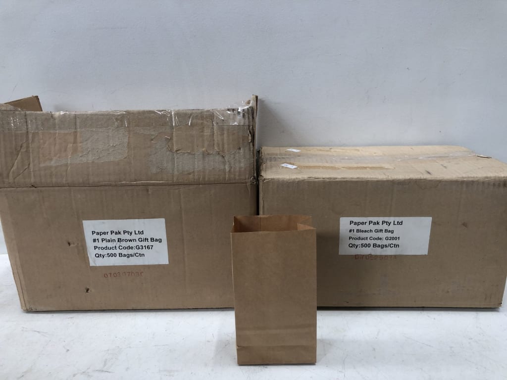 800 160X90MM PAPER BAGS — NZ auction result