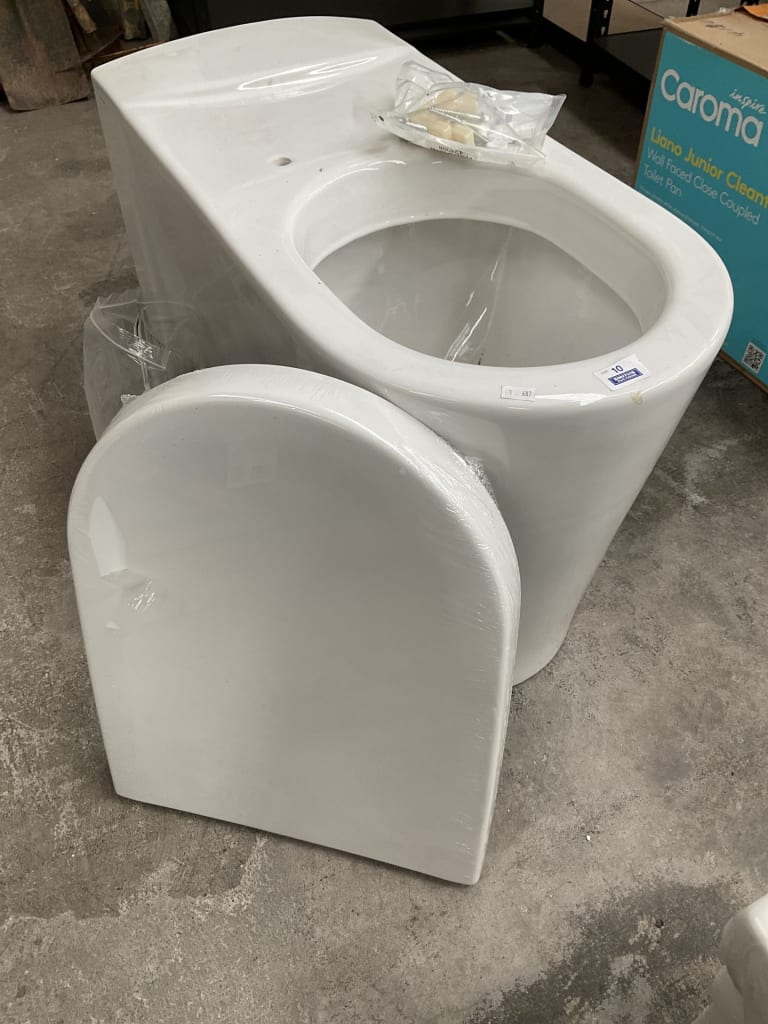 VITRA P-TRAP TOILET PAN &amp; SEAT — NZ auction result