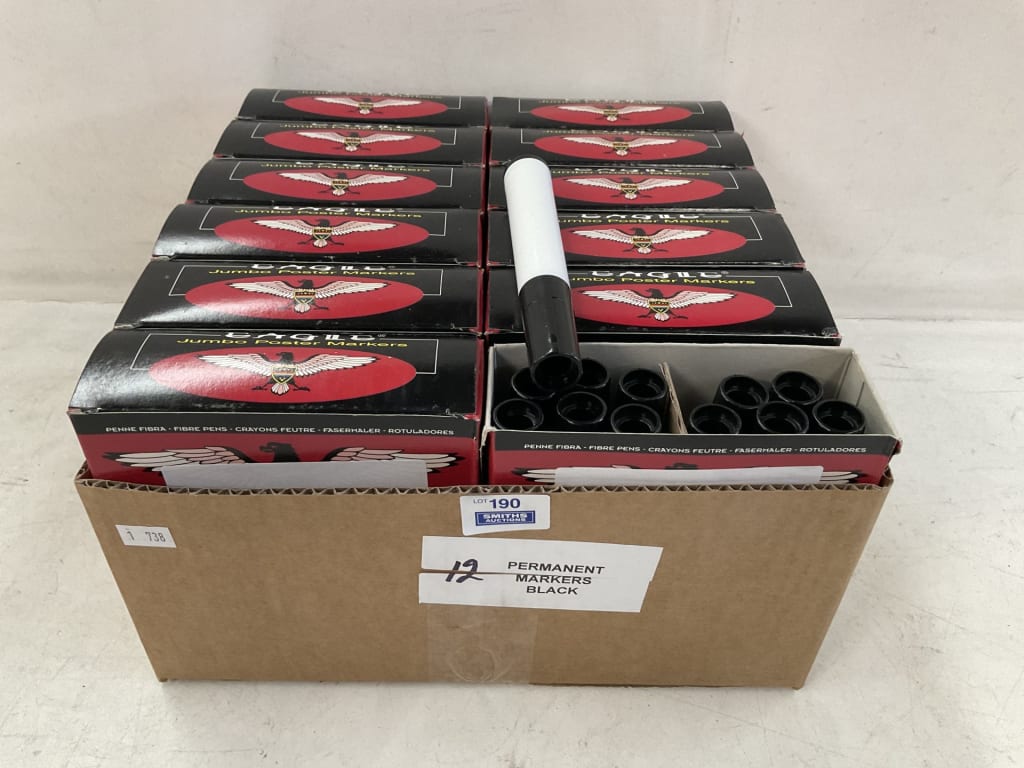 12X12 JUMBO POSTER MARKERS — NZ auction result