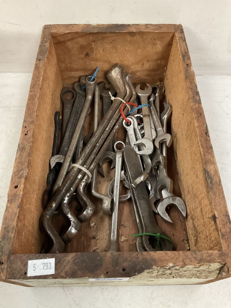ASSORTED SPANNERS — NZ auction result