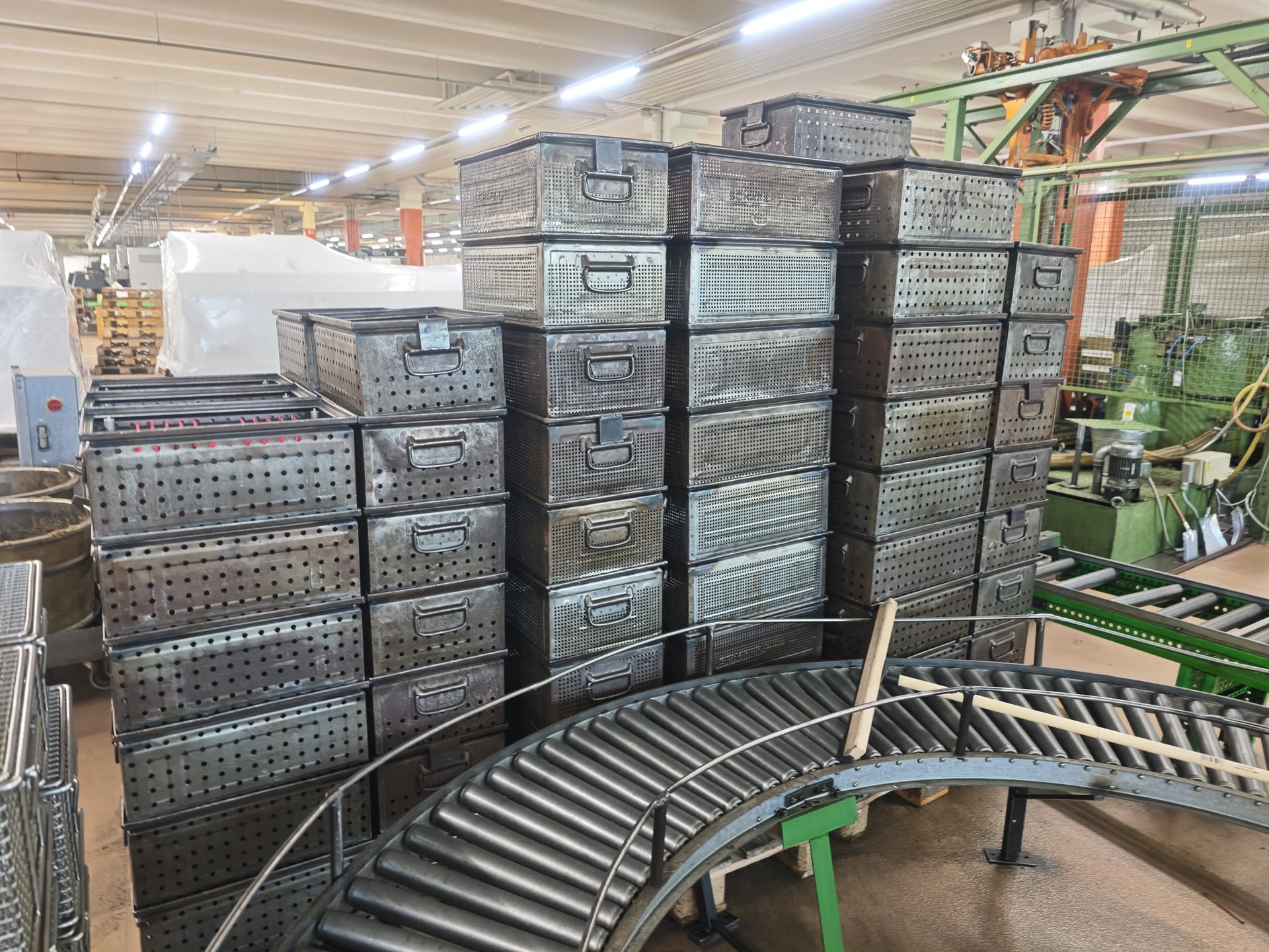 Lot of Stainless Steel Containers