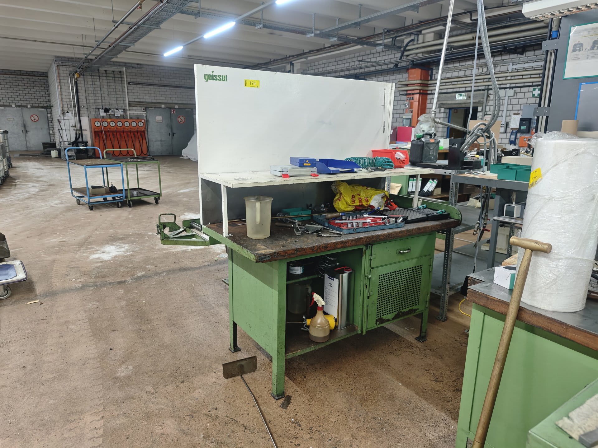 Workbench with Contents