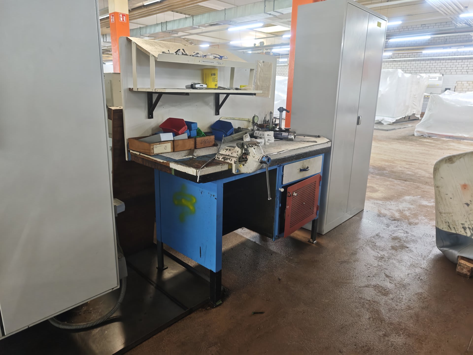 Workbench with Contents