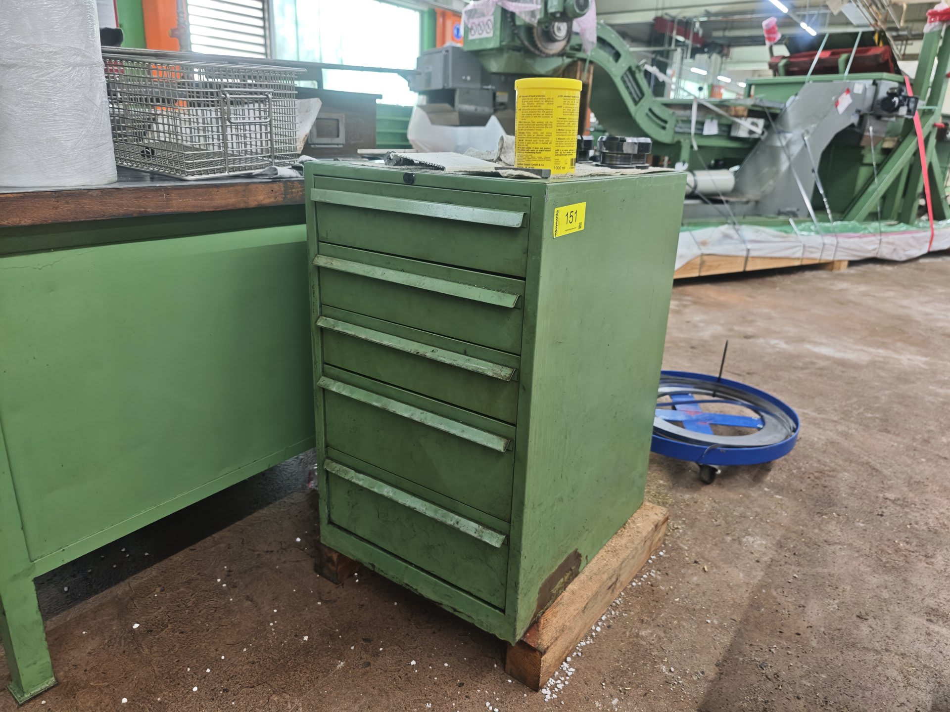 Workshop Cabinet with Contents