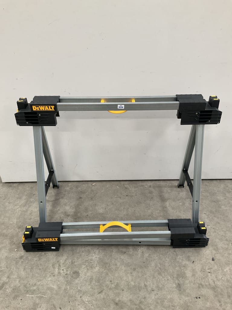 PAIR OF HEAVY DUTY DEWALT FOLDING SAW HORSES — NZ auction result