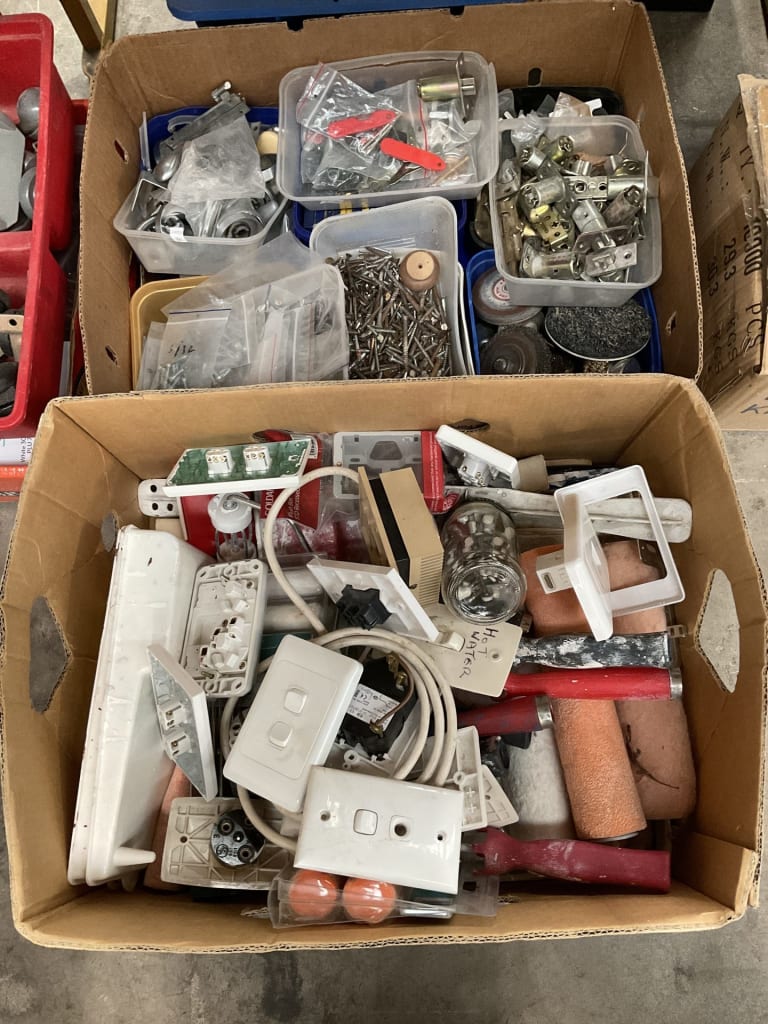 2 CTNS OF TOOLS &amp; HARDWARE — NZ auction result