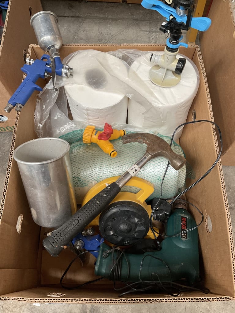 CTN OF TOOLS — NZ auction result