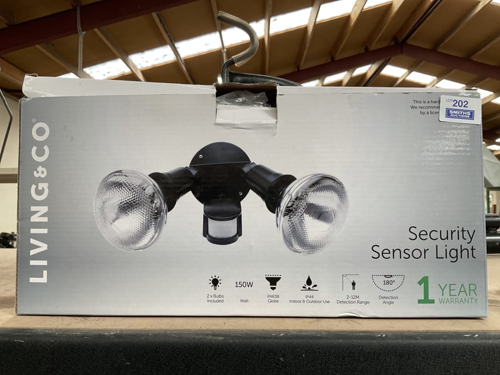 SECURITY LIGHT — NZ auction result