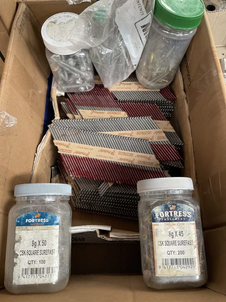 CTN OF ASSORTED HARDWARE — NZ auction result