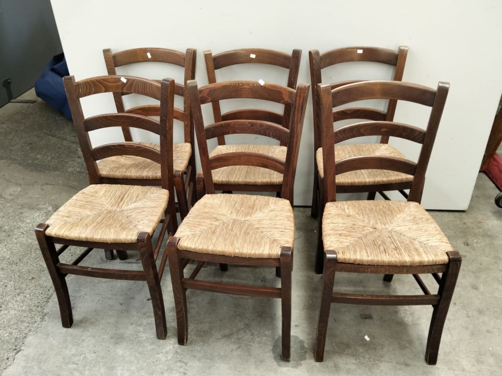 6 DINING CHAIRS — NZ auction result