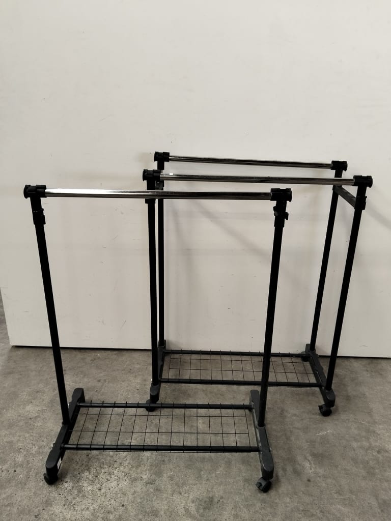 2 GARMENT RACKS — NZ auction result