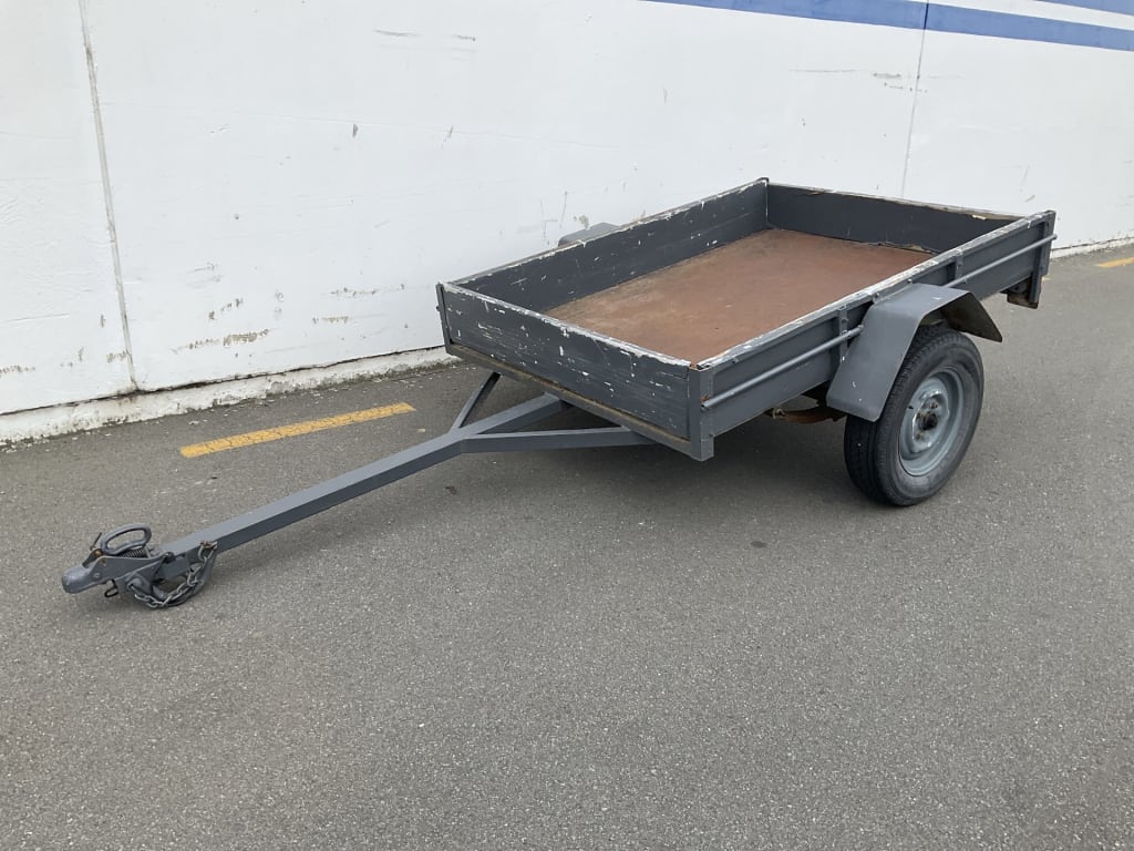 1984 HOMEBUILT SINGLE AXLE TRAILER B379L — NZ auction result