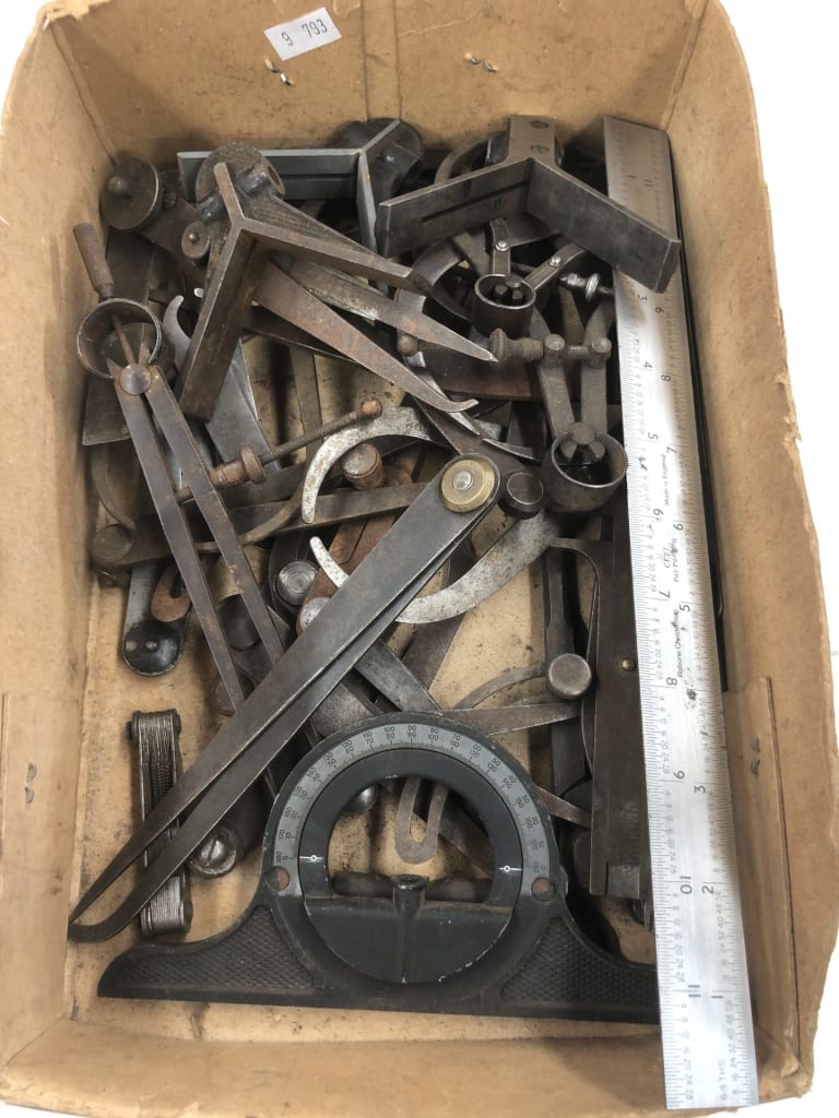 TRAY OF ENGINEERING TOOLS — NZ auction result