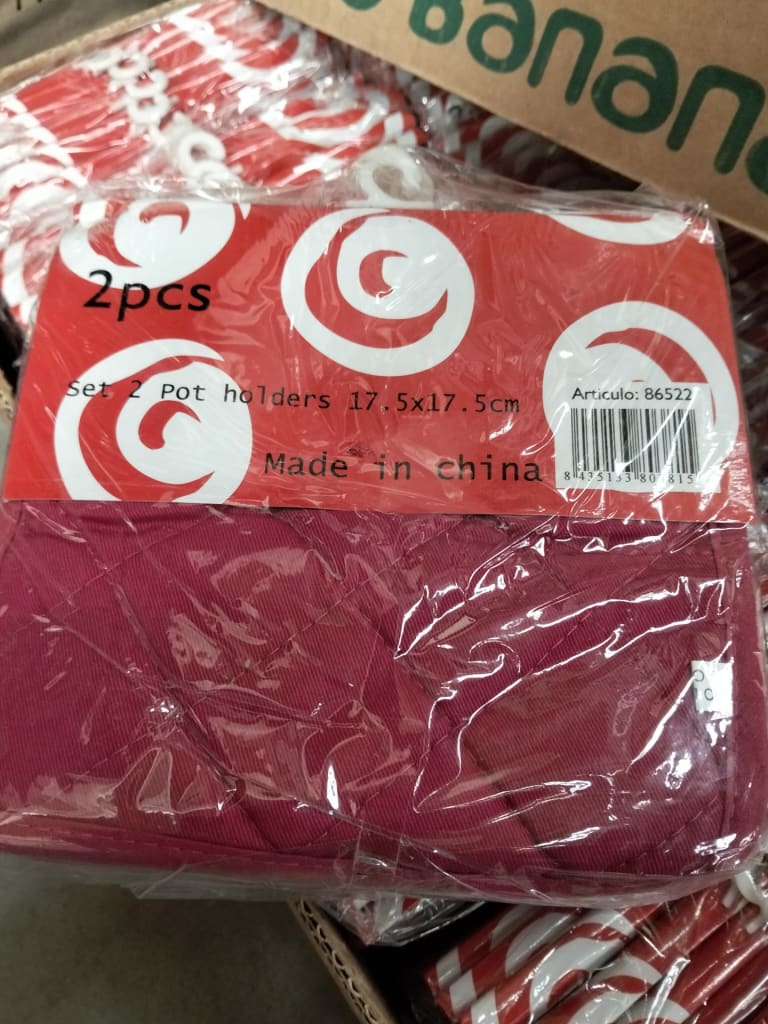 2 CARTONS OF POT HOLDERS — NZ auction result