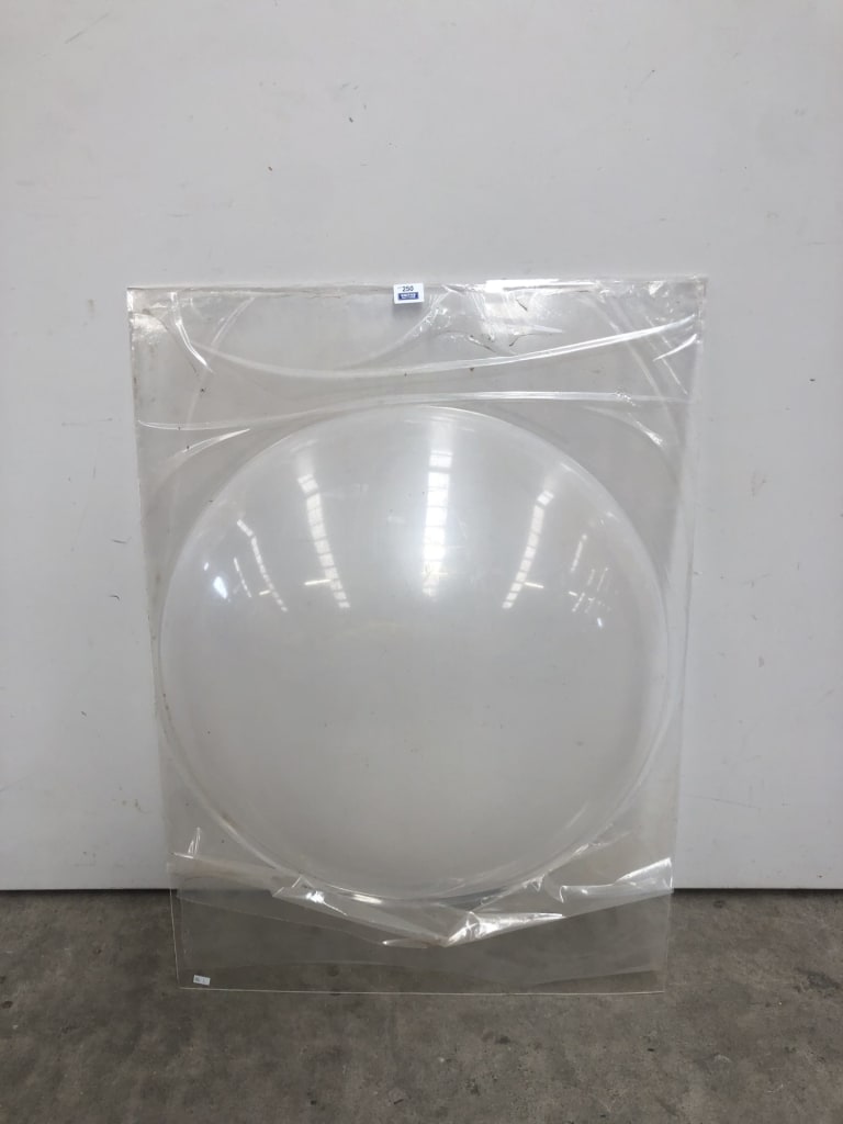 ACRYLIC PLASTIC SHOWER COVER — NZ auction result