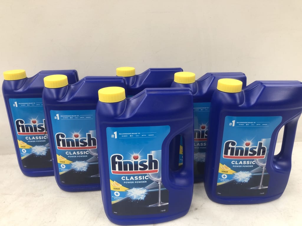 6 X 2KG FINISH DISHWASHING POWDER — NZ auction result