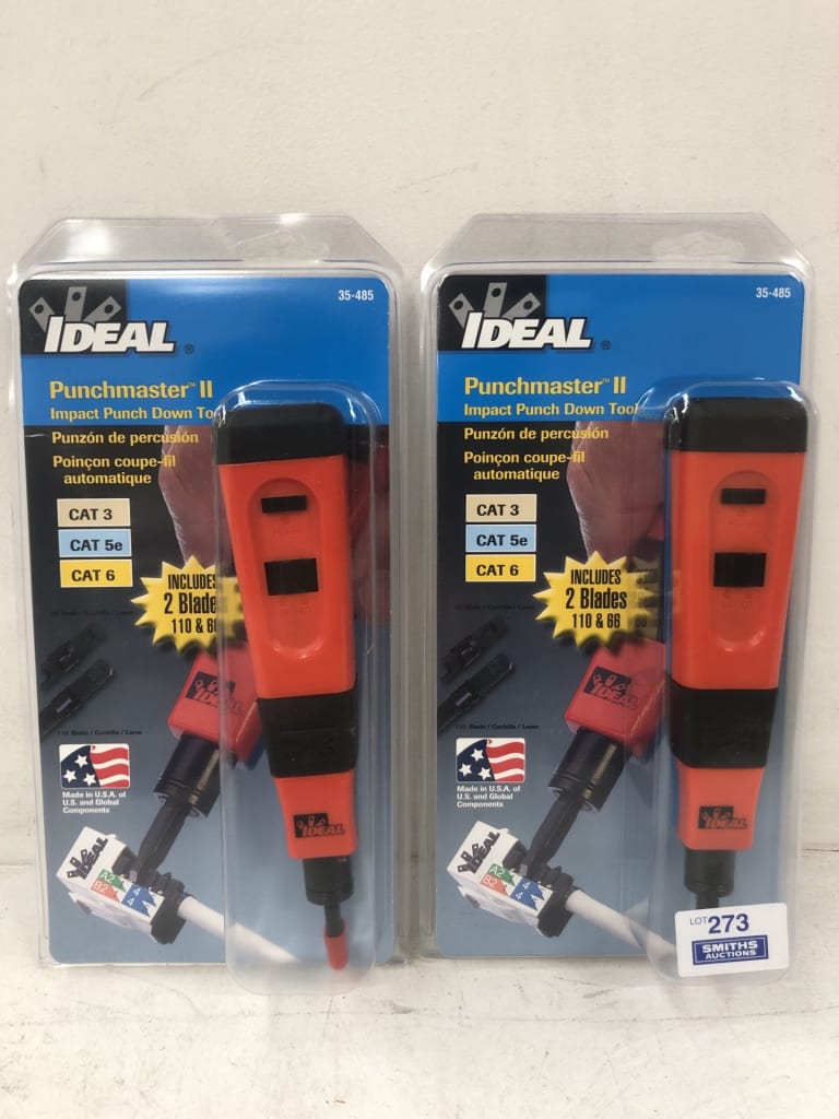 2 IMPACT PUNCH DOWN TOOLS — NZ auction result