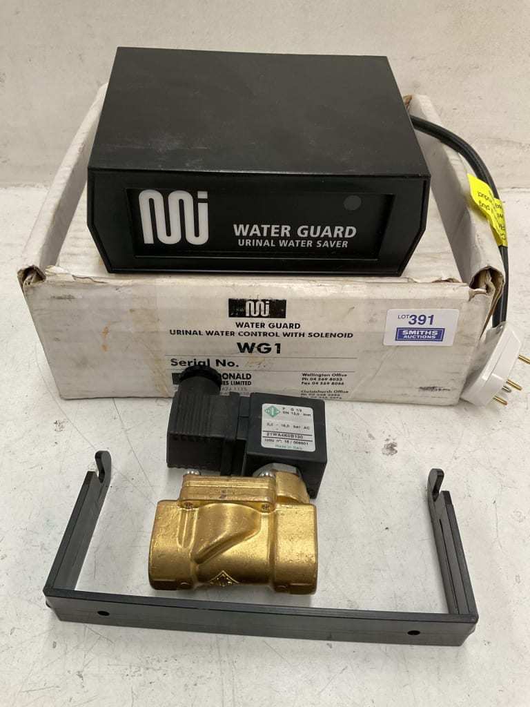 URINAL WATER CONTROL — NZ auction result