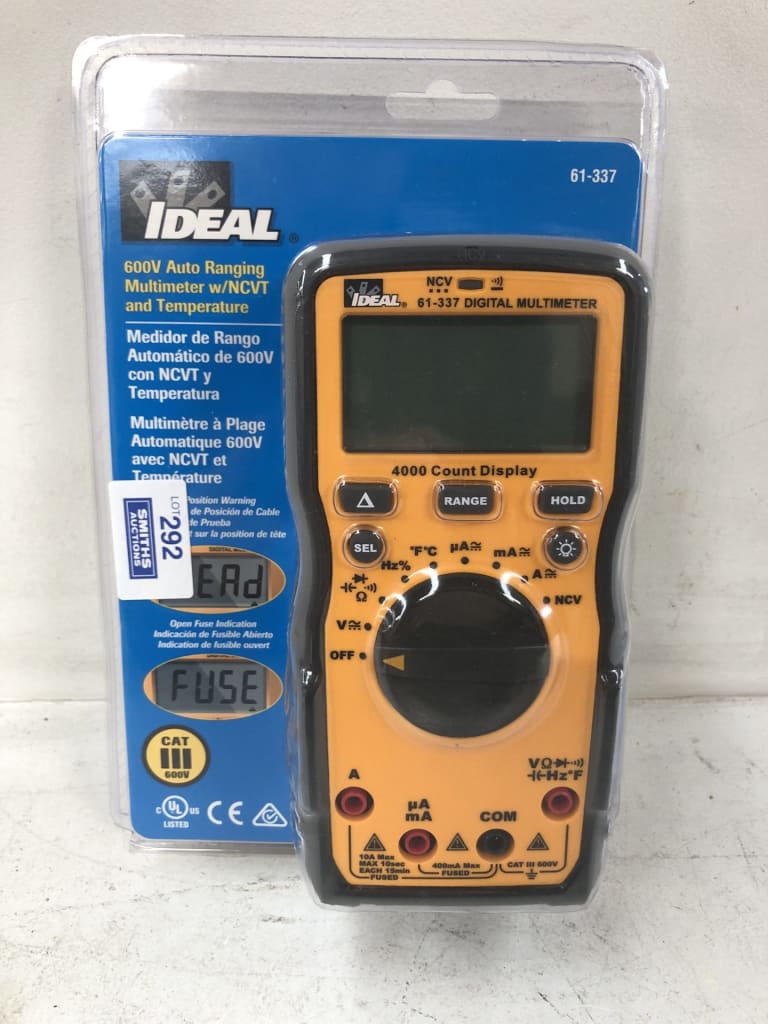 600V AUTO RANGE MULTIMETER — NZ auction result