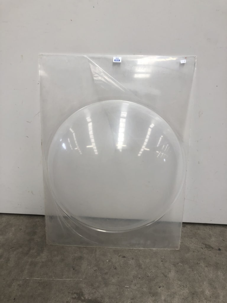ACRYLIC PLASTIC SHOWER COVER — NZ auction result