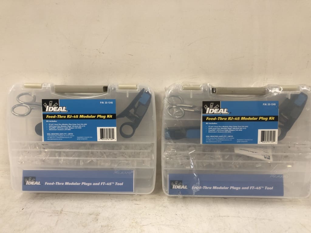 2 FEED-THRU MODULAR PLUG KIT — NZ auction result