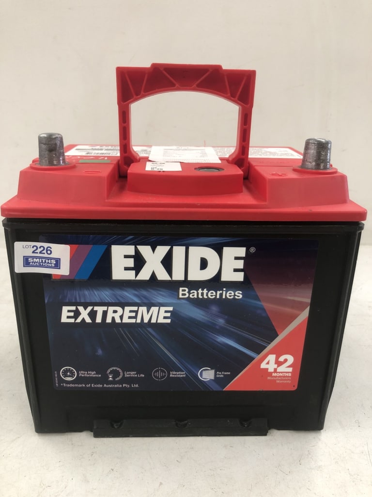 EXIDE EXTREME 12V BATTERY — NZ auction result