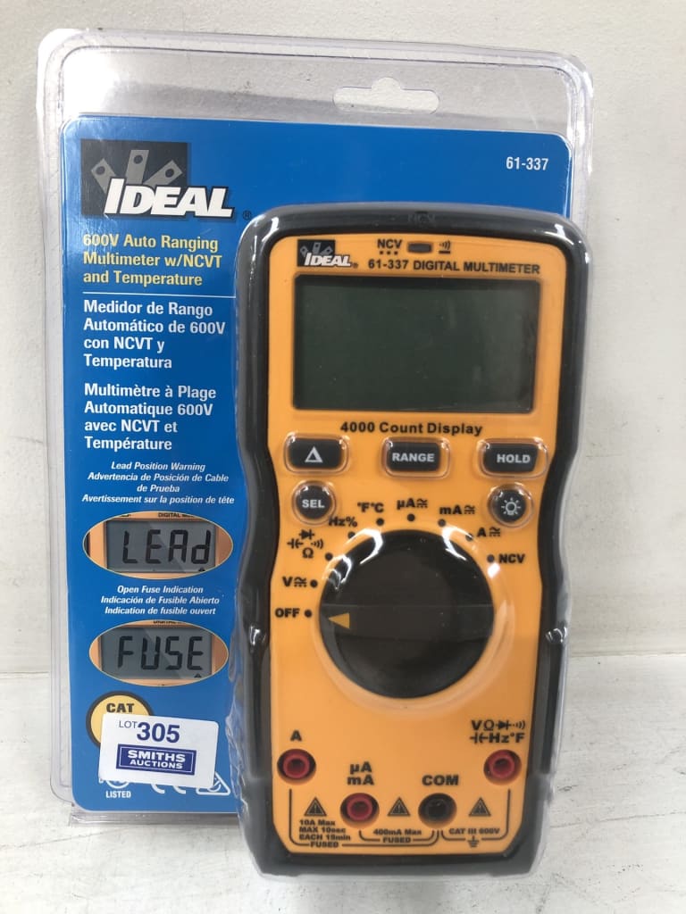 600V AUTO RANGE MULTIMETER — NZ auction result