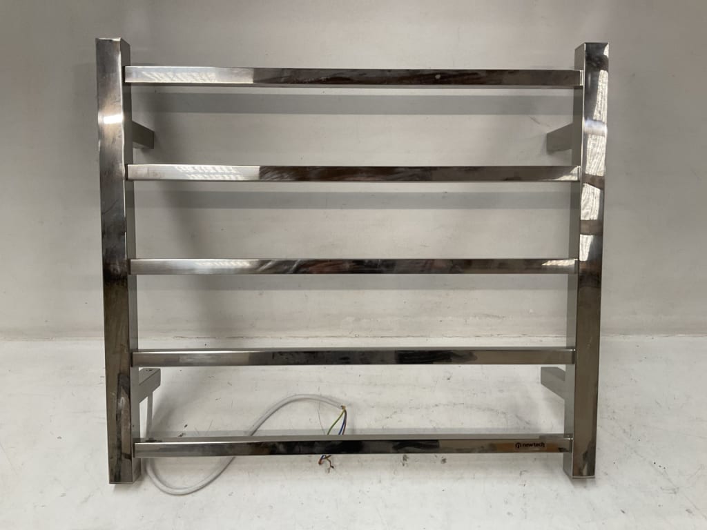 NEWTECH 5 BAR HEATED TOWEL RAIL — NZ auction result
