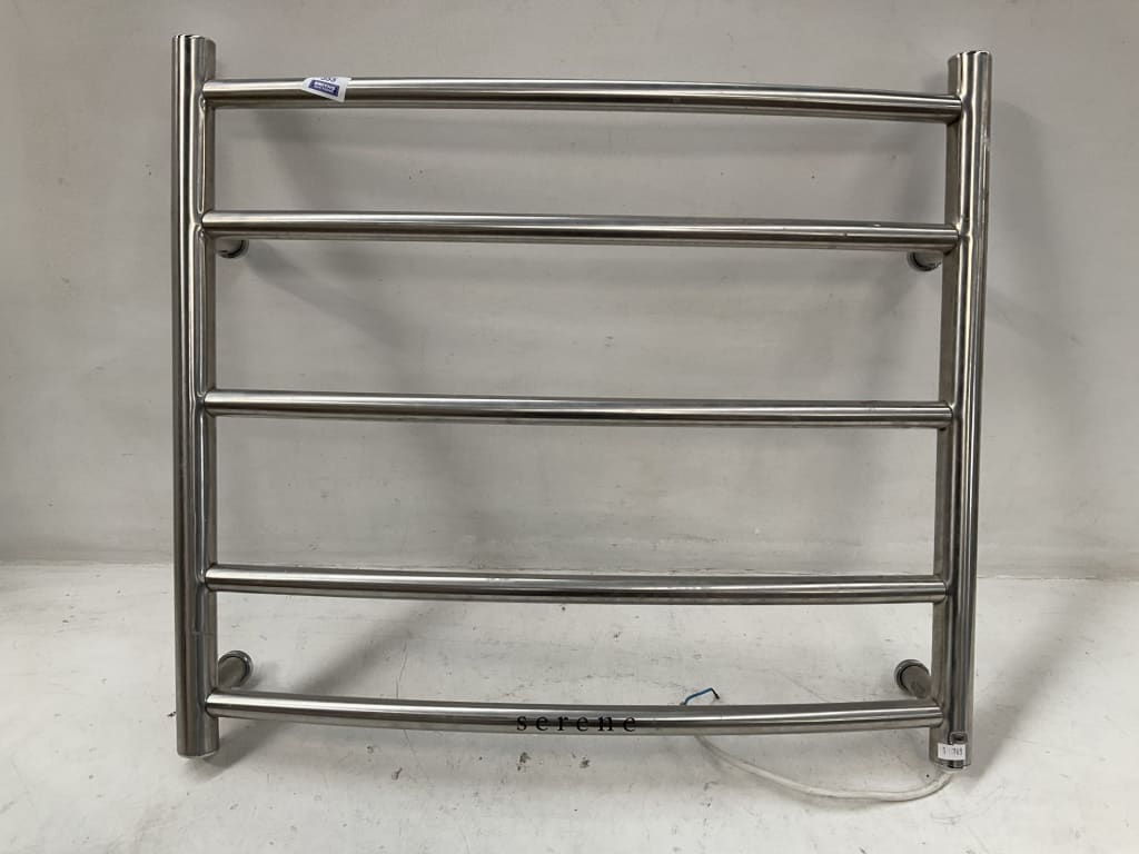 5 RUNG SERENE HEATED TOWEL RAIL — NZ auction result