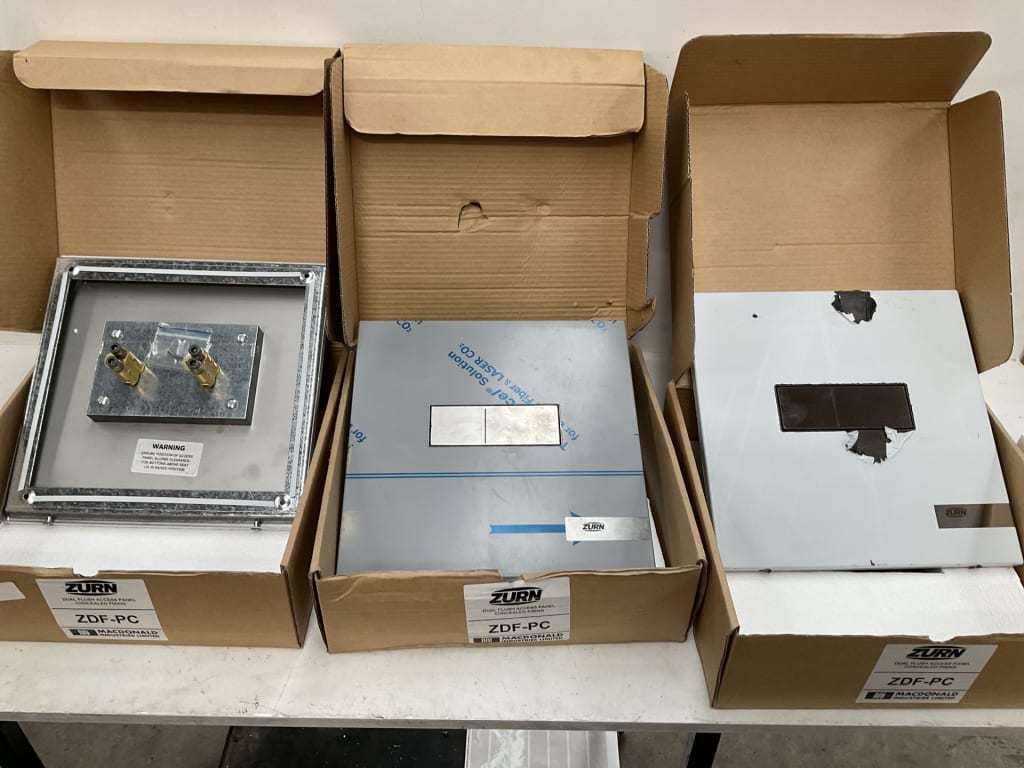 3 DUAL FLUSH ACCESS PANELS — NZ auction result