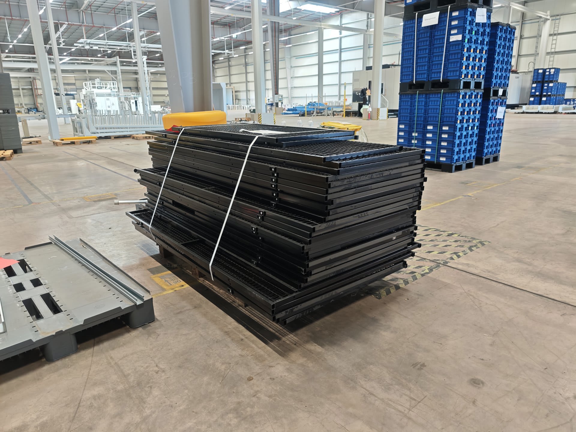 Lot of Safety Fencing