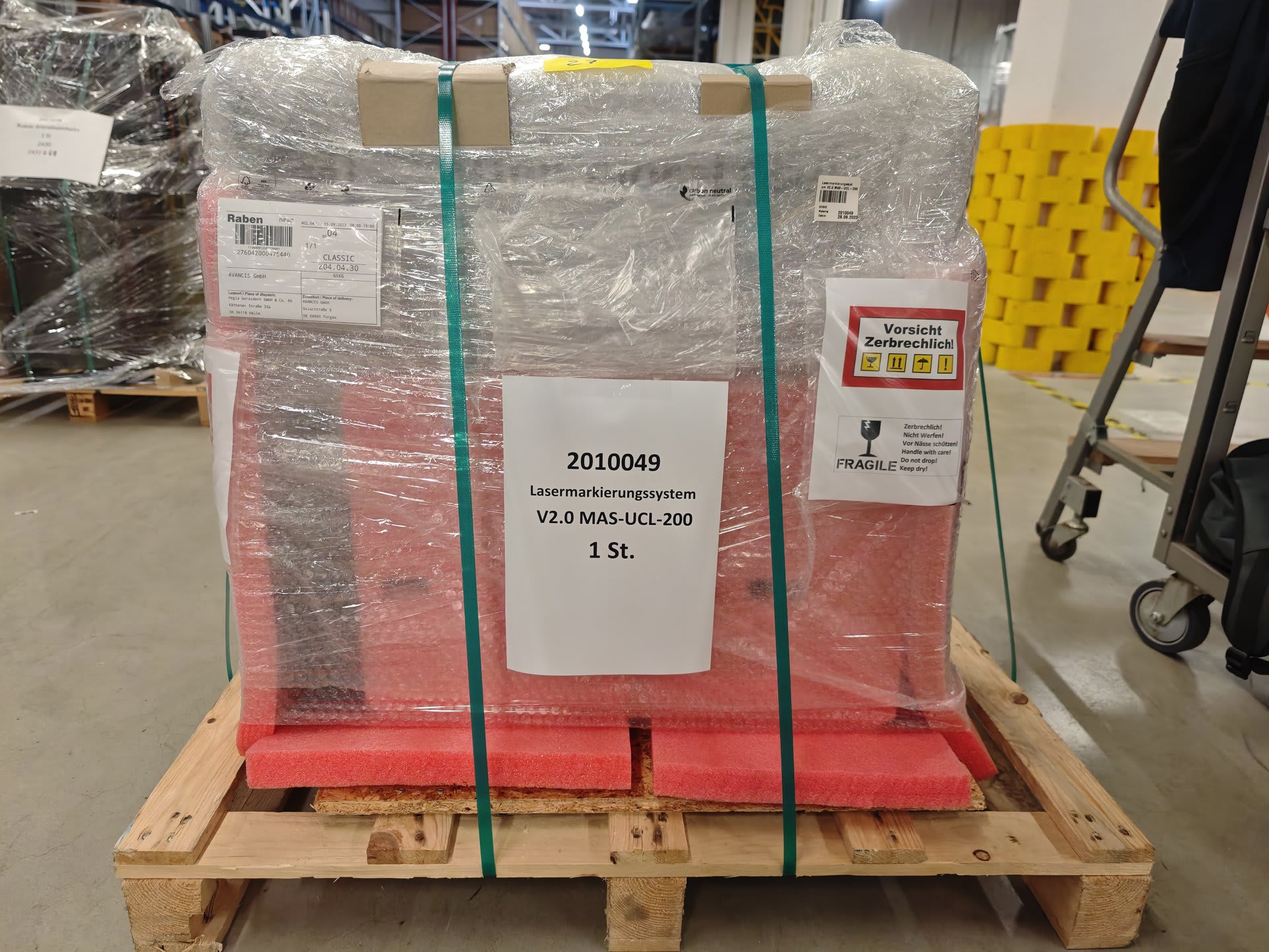 Laser Marking System RABEN V2.0 MAS-UCL-200