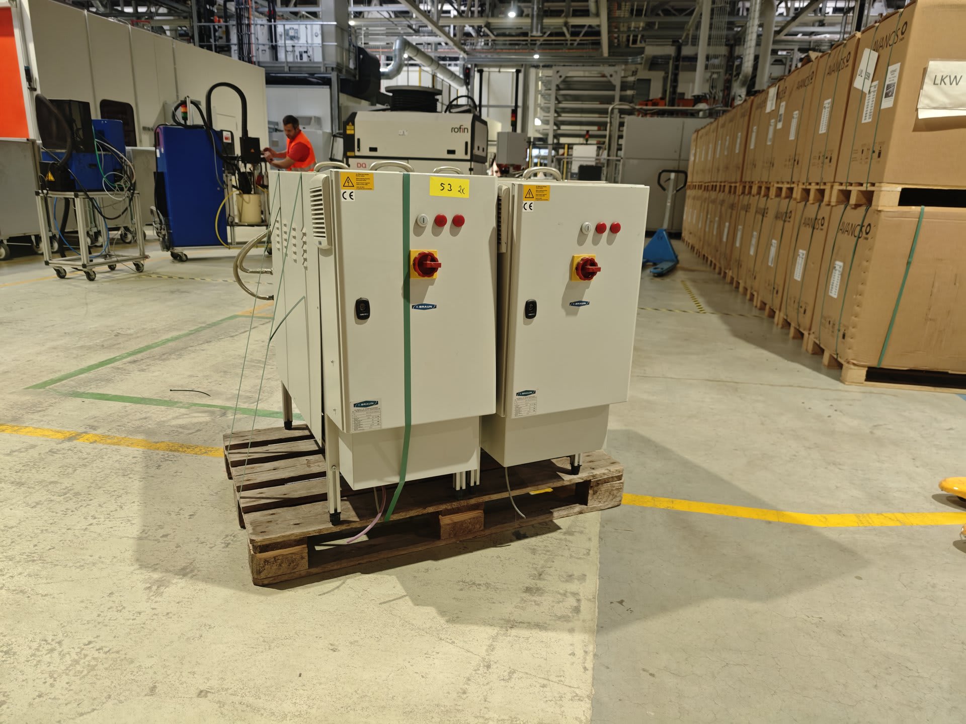 (2) Temperature Control Units E.BRAUN BW 130-24 | 2007