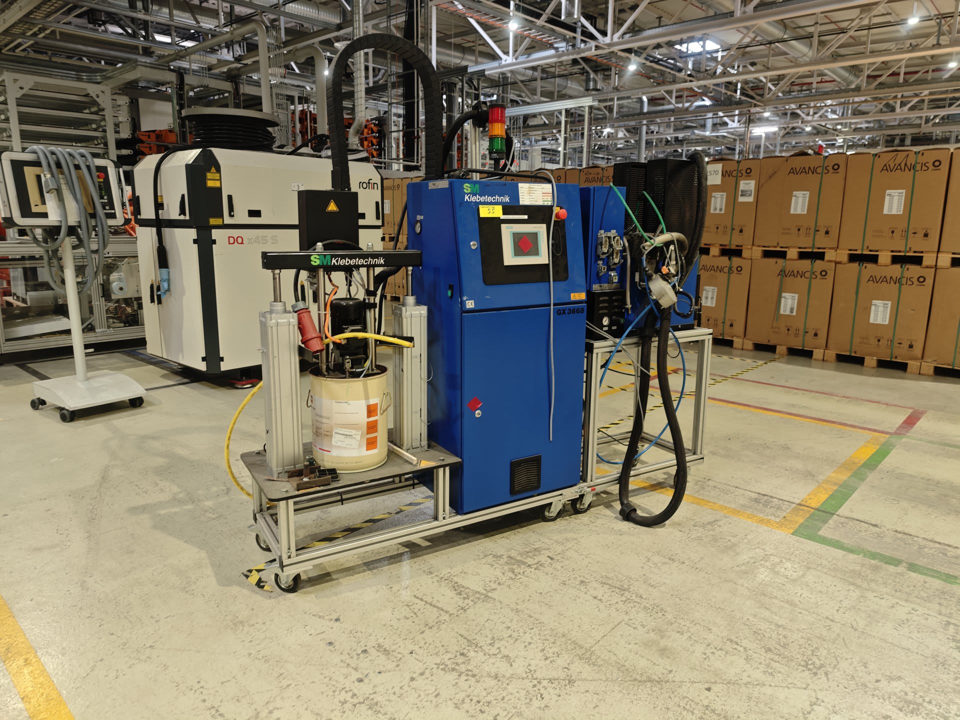 Drum Melter with Buffer Unit SM KLEBETECHNIK GX2311.04 | 2008