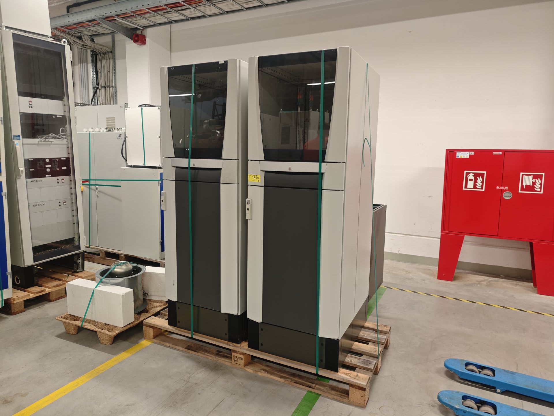 (2) Computer Cabinets